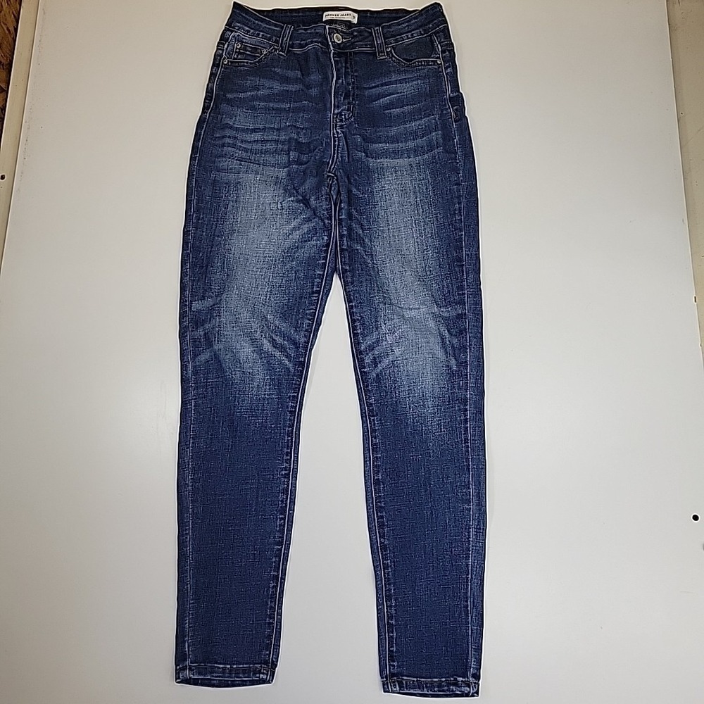 Hammer Jeans Size Womens 9 Blue‎ High Rise Tapered Straight Leg Medium Wash